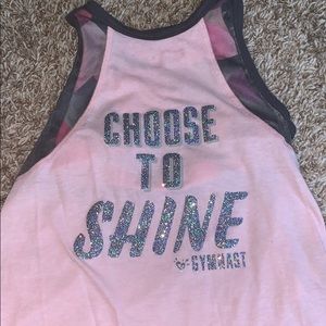 Justice Tank With Built in Sports Bra